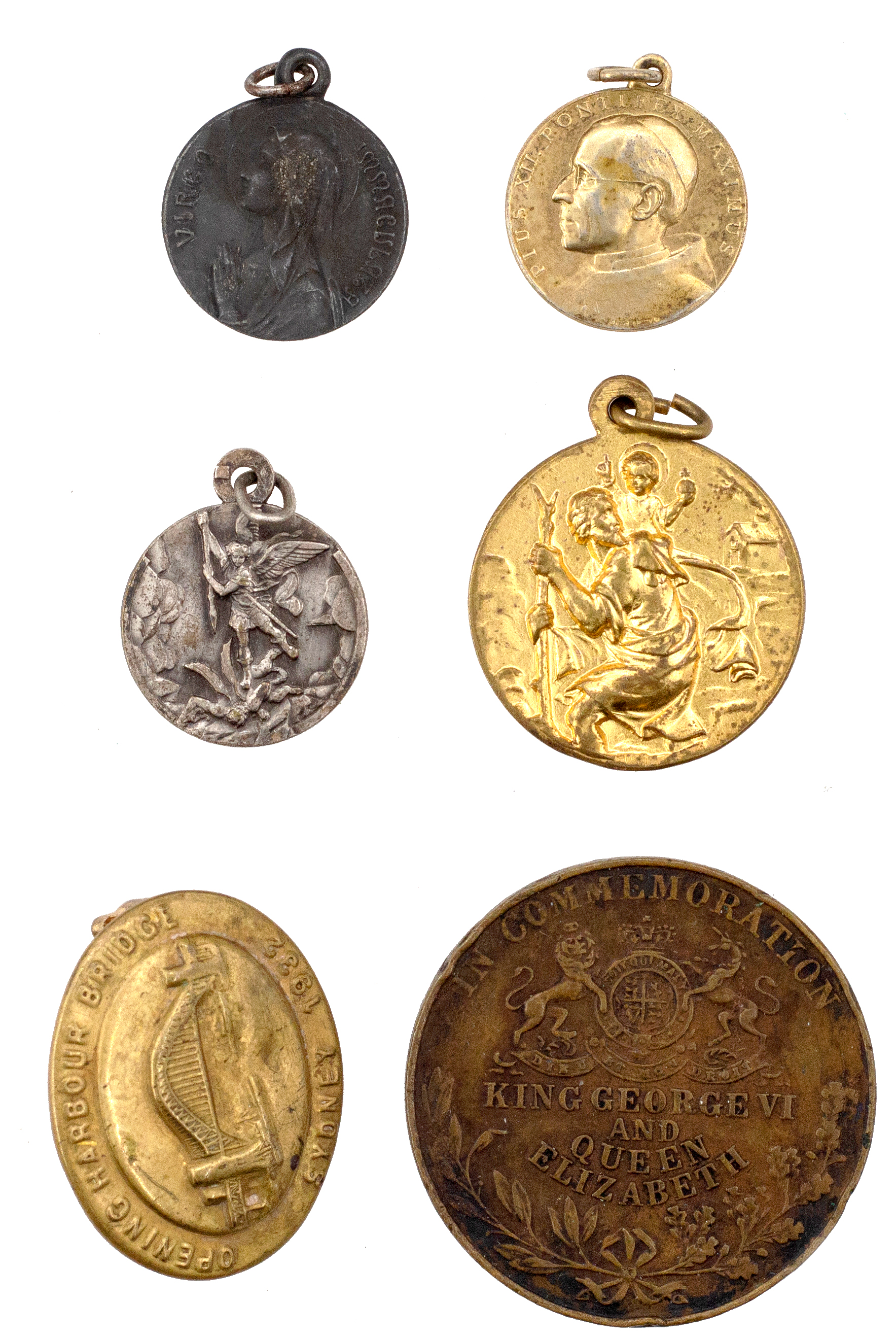 Opening of Sydney Harbour Bridge, Bronze Badge, 1932, EF