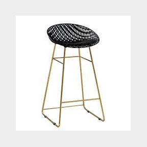 Bar Chair-Vienna-Fine living - Black | AS 51718/3222 B1 (S5)