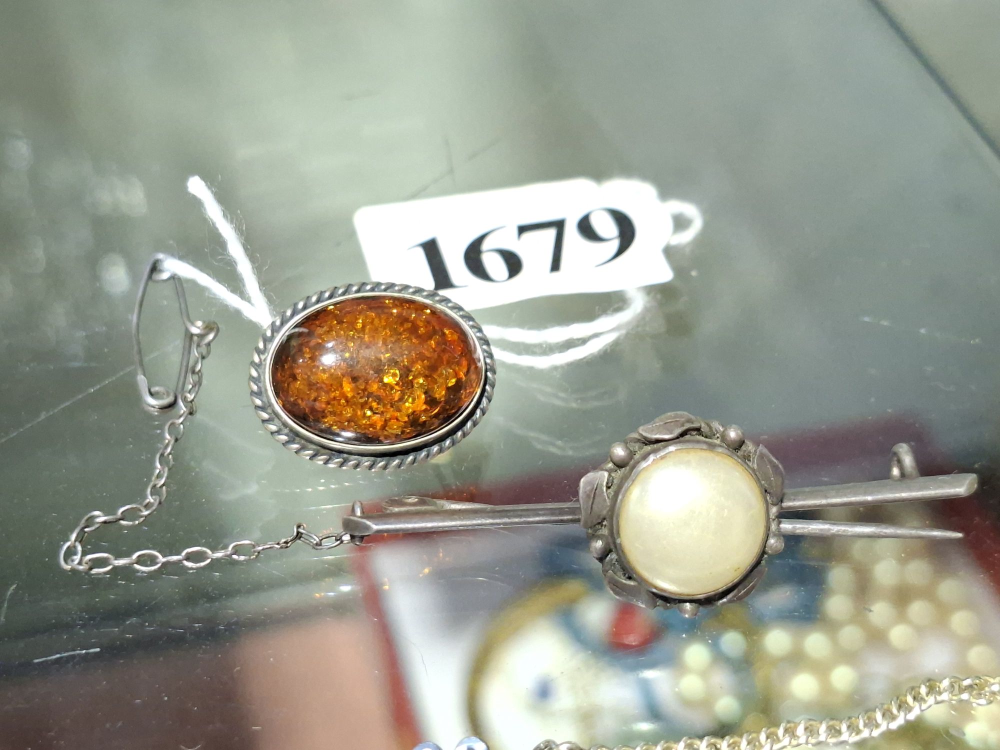 Two Antique Brooches