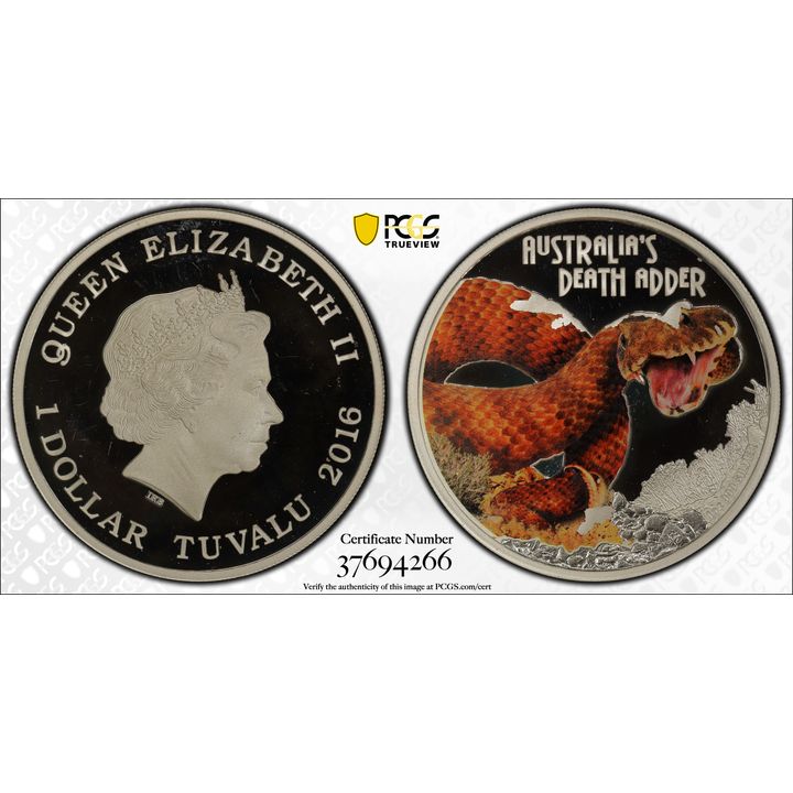 Elizabeth II, One Dollar, 2016 PR67DCAM