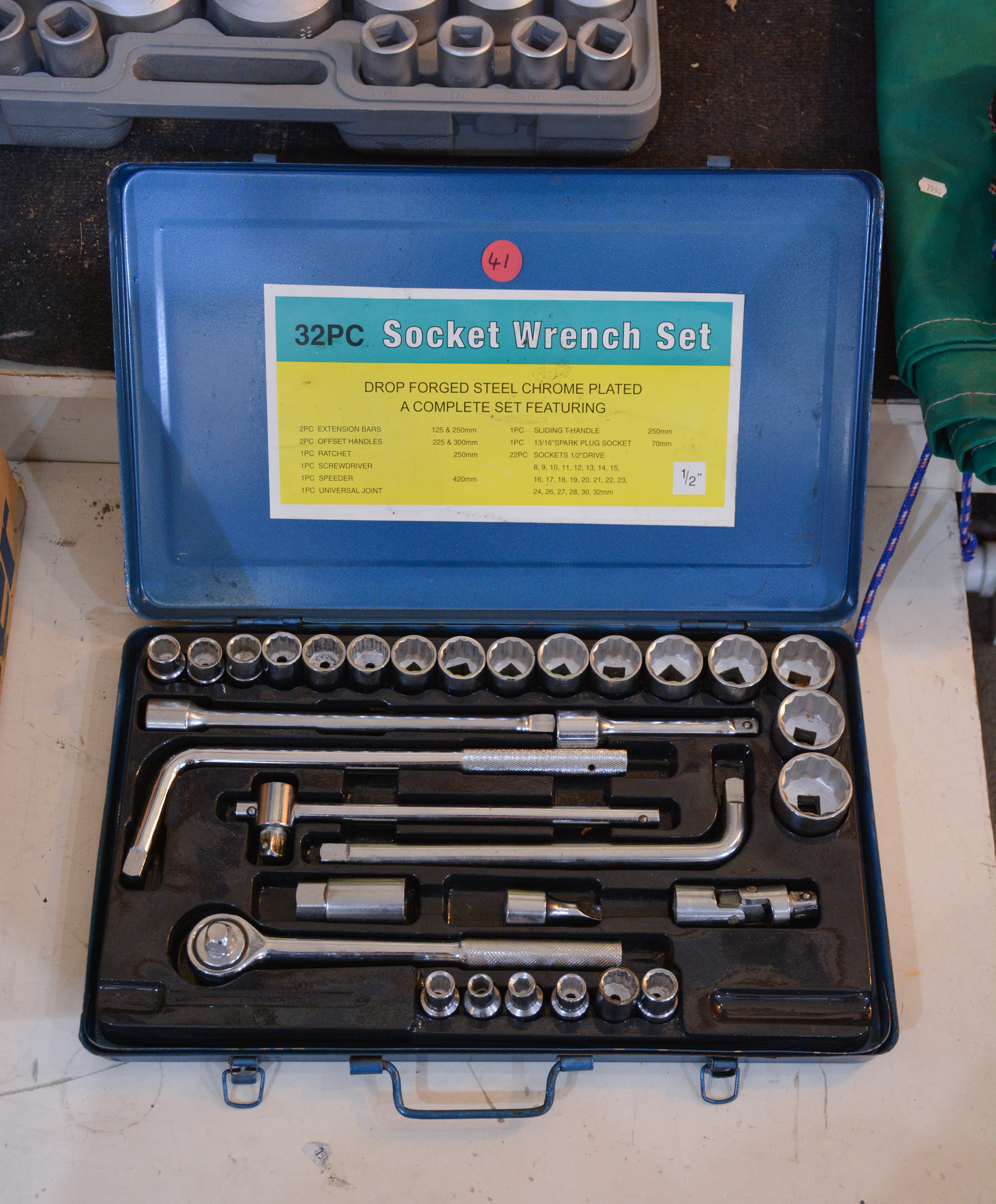 32 Piece Socket Wrench Set — NZ auction result
