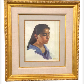 Exquisite Framed Serigraph By Bettina Steinke