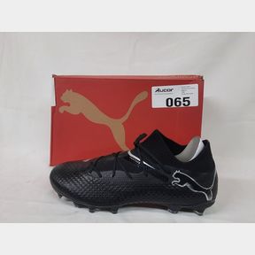 PUMA UNISEX FUTURE 7 PRO FIRM GROUND / ALL GROUND SOCCER BOOTS - BLACK - BLACK - UNISEX UK 12