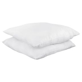 Continetal Pillow by Relax Collection Filled with 1KG of Siliconised fibre. 75CM Square shaped |