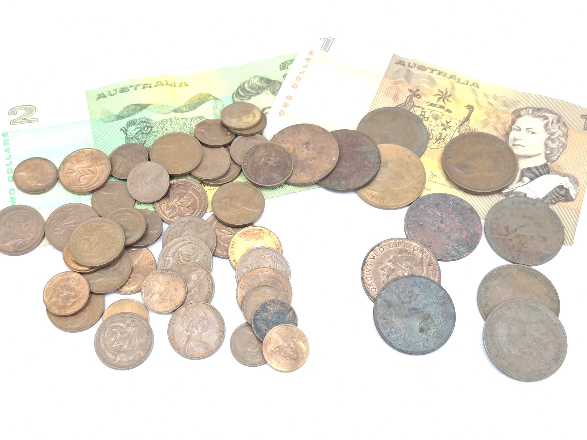 Collection Of Australian Currency