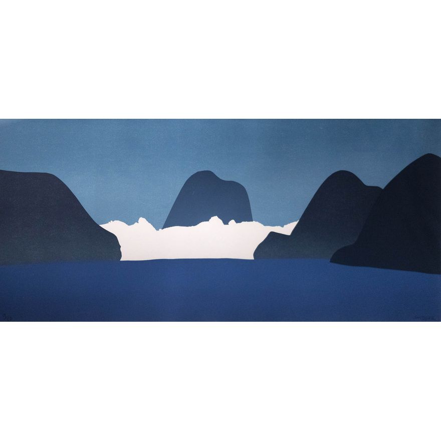 Michael Smither 'Wave Breaking on Back Beach'