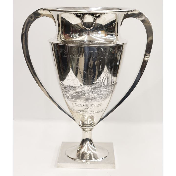 Gorham Sterling ''The Rudder Cup'' (AYP) 1909 Loving Cup