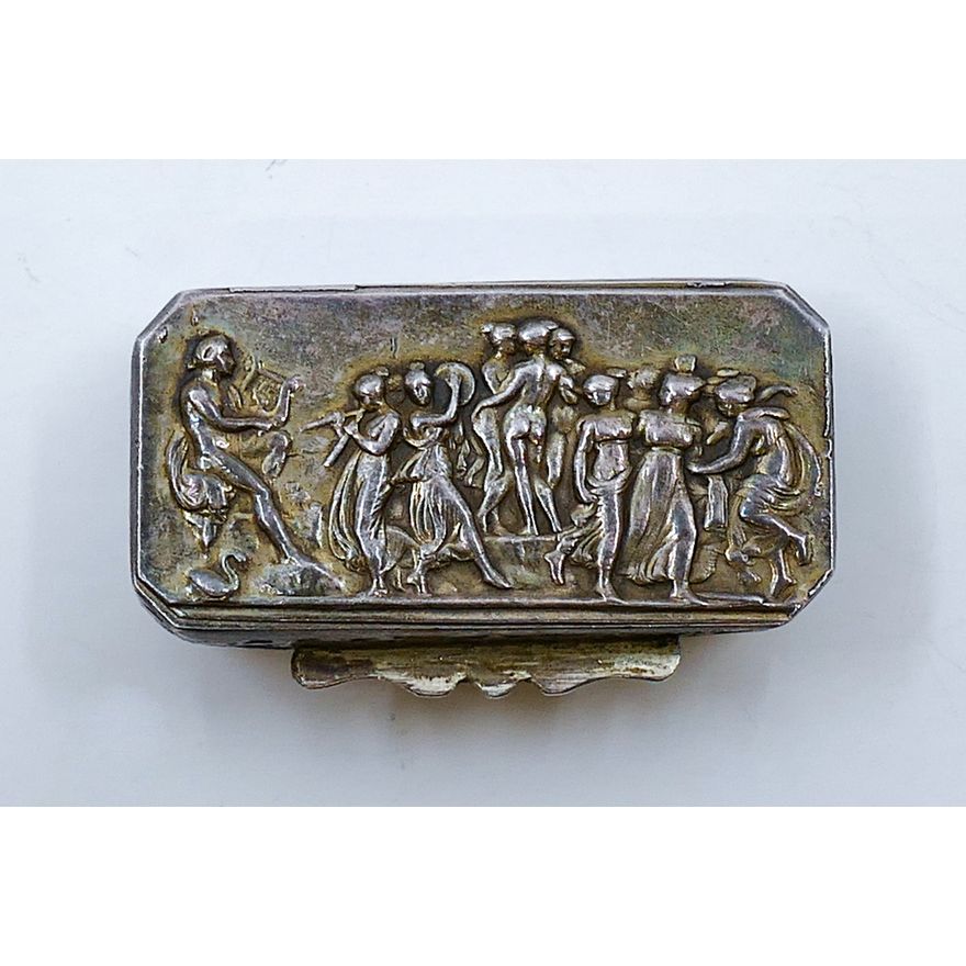 Continental Sterling Classical Pill Box 1.5''