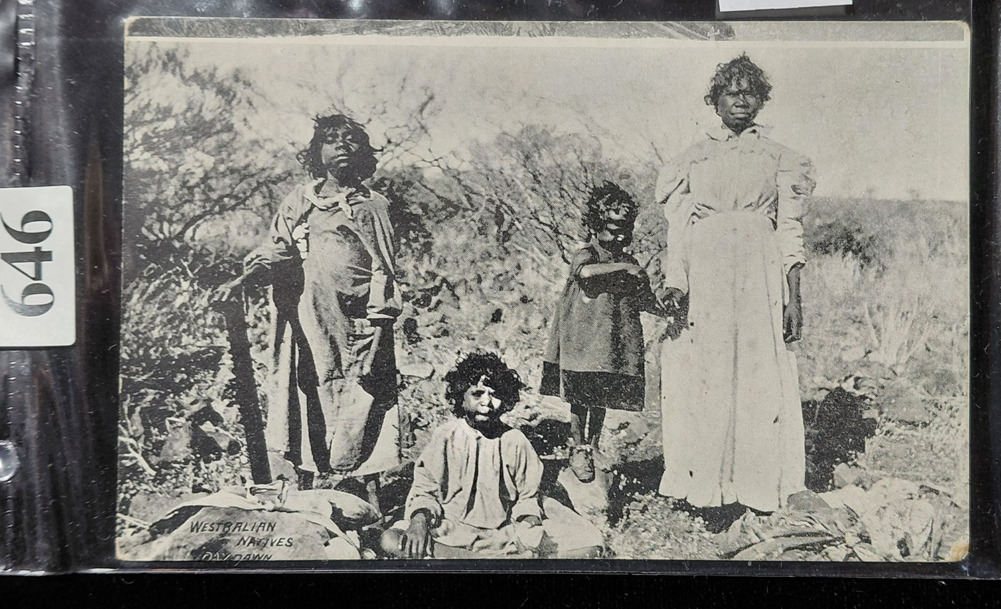 646 · POST CARD - ABORIGINAL INTEREST