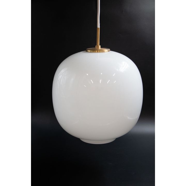 Vilhelm Lauritzen for Louis Poulsen - Danish Opaline glass pendant lamp
