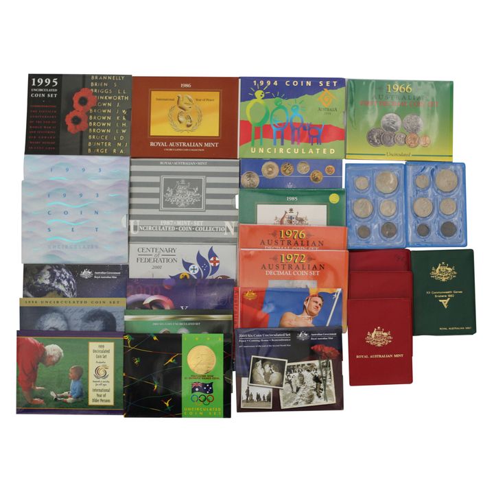 Elizabeth II, Mint Sets aUNC-UNC