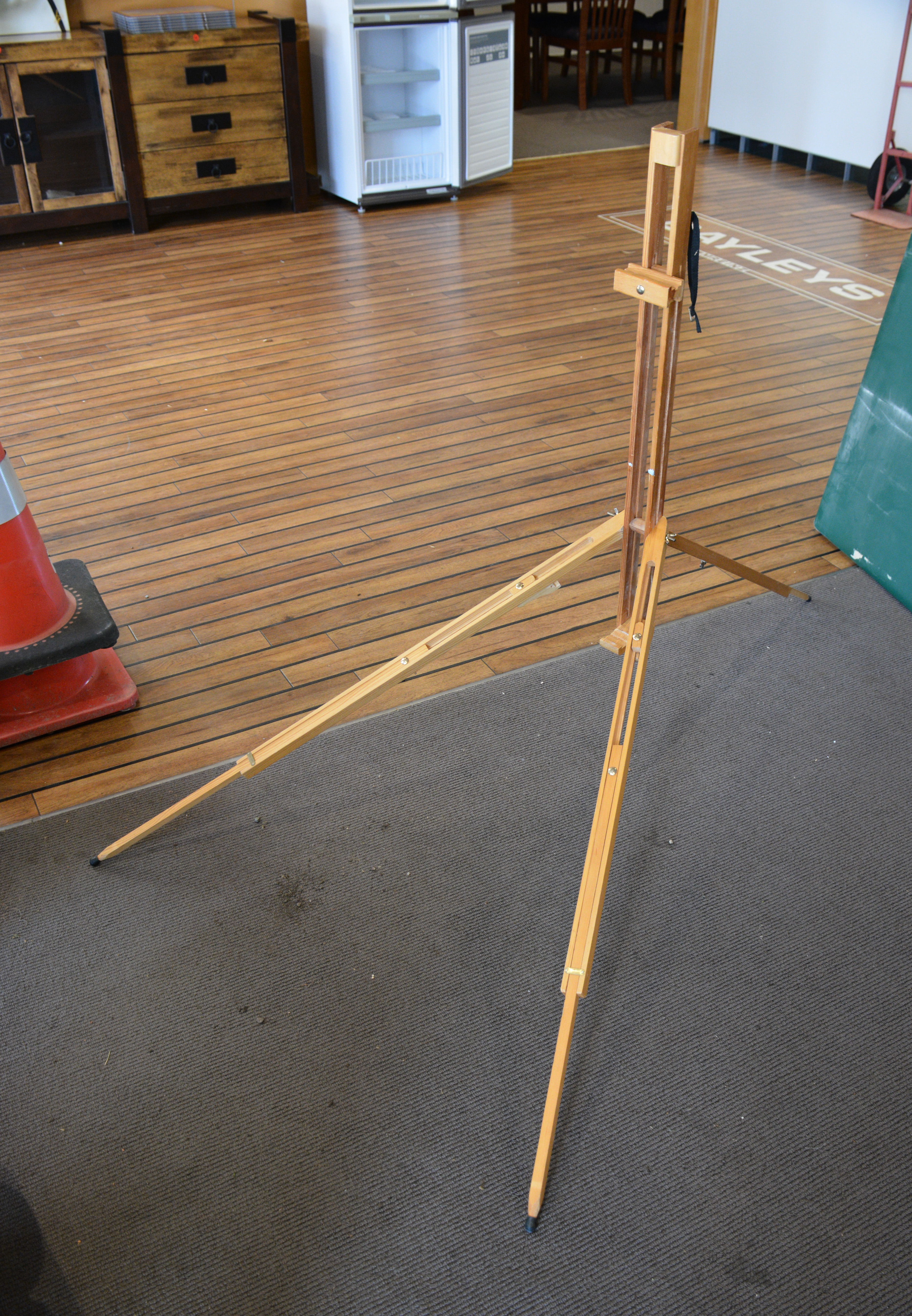 Wooden Art Easel — sold at auction in New Zealand for $20