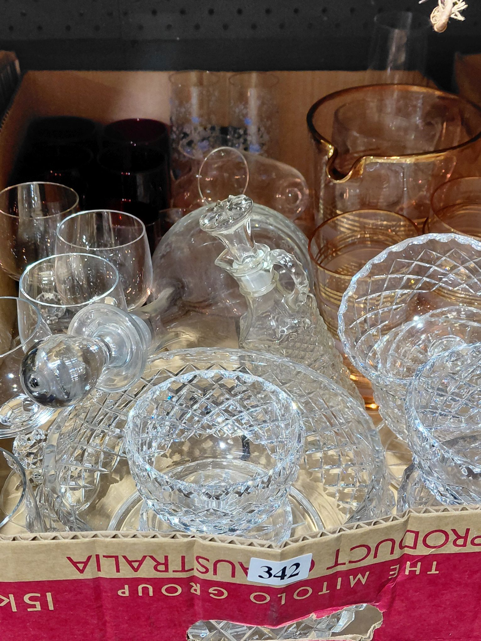 342 · CRYSTAL AND GLASSWARE