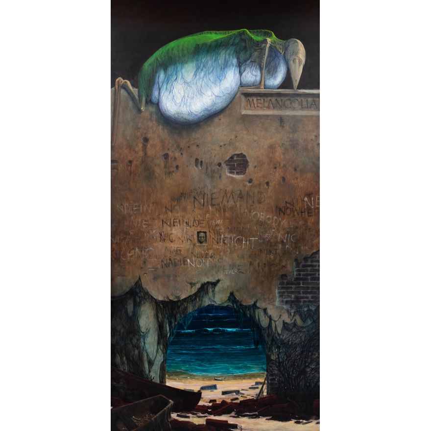 Zdzisław Beksiński | Melancolia, 1976