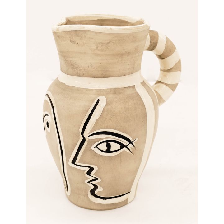 Pablo Picasso ''Grave Gris'' 1954 Madoura Pitcher