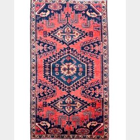 BEAUTIFUL VISS TRIBAL RUG. 205X120. EXCEPTIONALLY BEAUTIFUL RUG WITH A SILK SOFT PILE IN EXCELLENT CONDITION. - 50698/541
