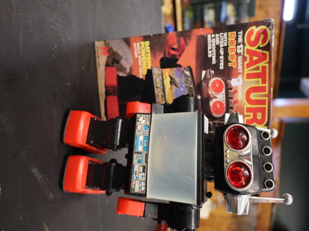 SATURN 13インチ歩行ロボット Vintage Boxed Saturn 13Inch Giant Walking Robot | Proctor