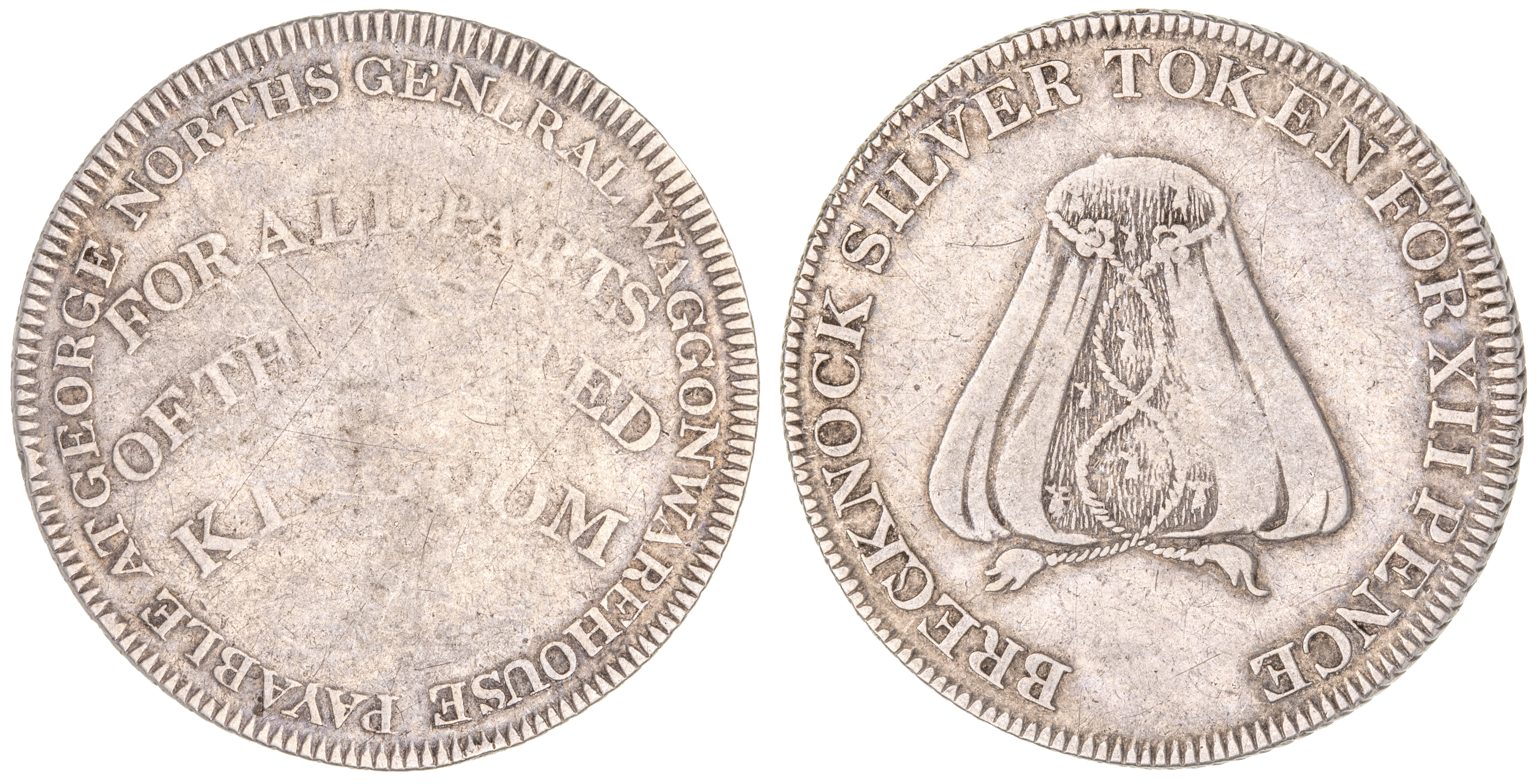 Great Britain, Wales, Shilling, 1811, Fine
