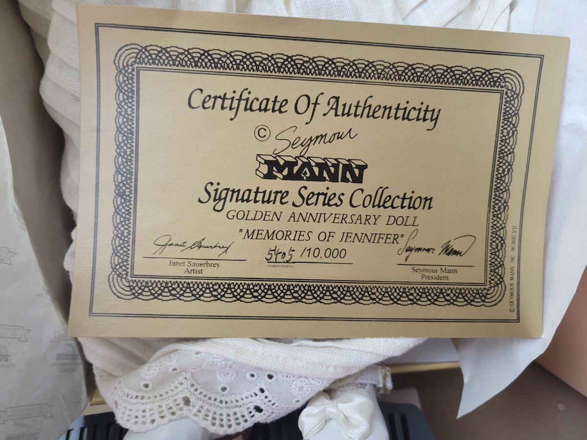 Seymour Mann Porcelain Doll Midwest Auctions, LLC