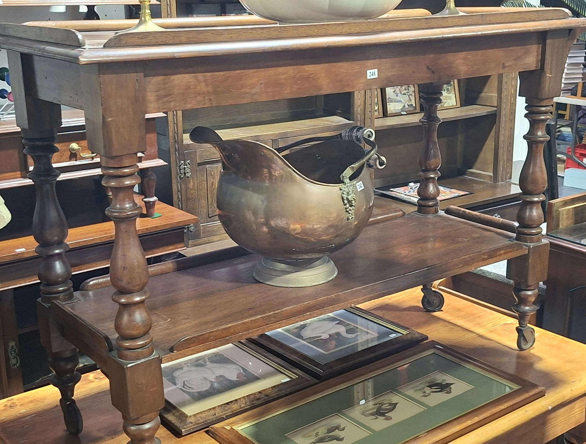 Cedar Tea Trolley