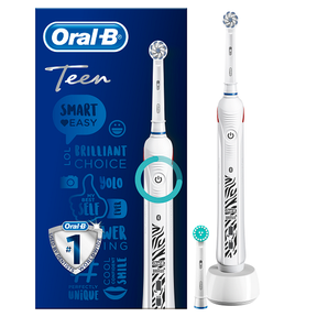 Oral-B Rechargeable Electric Toothbrush Teen White|