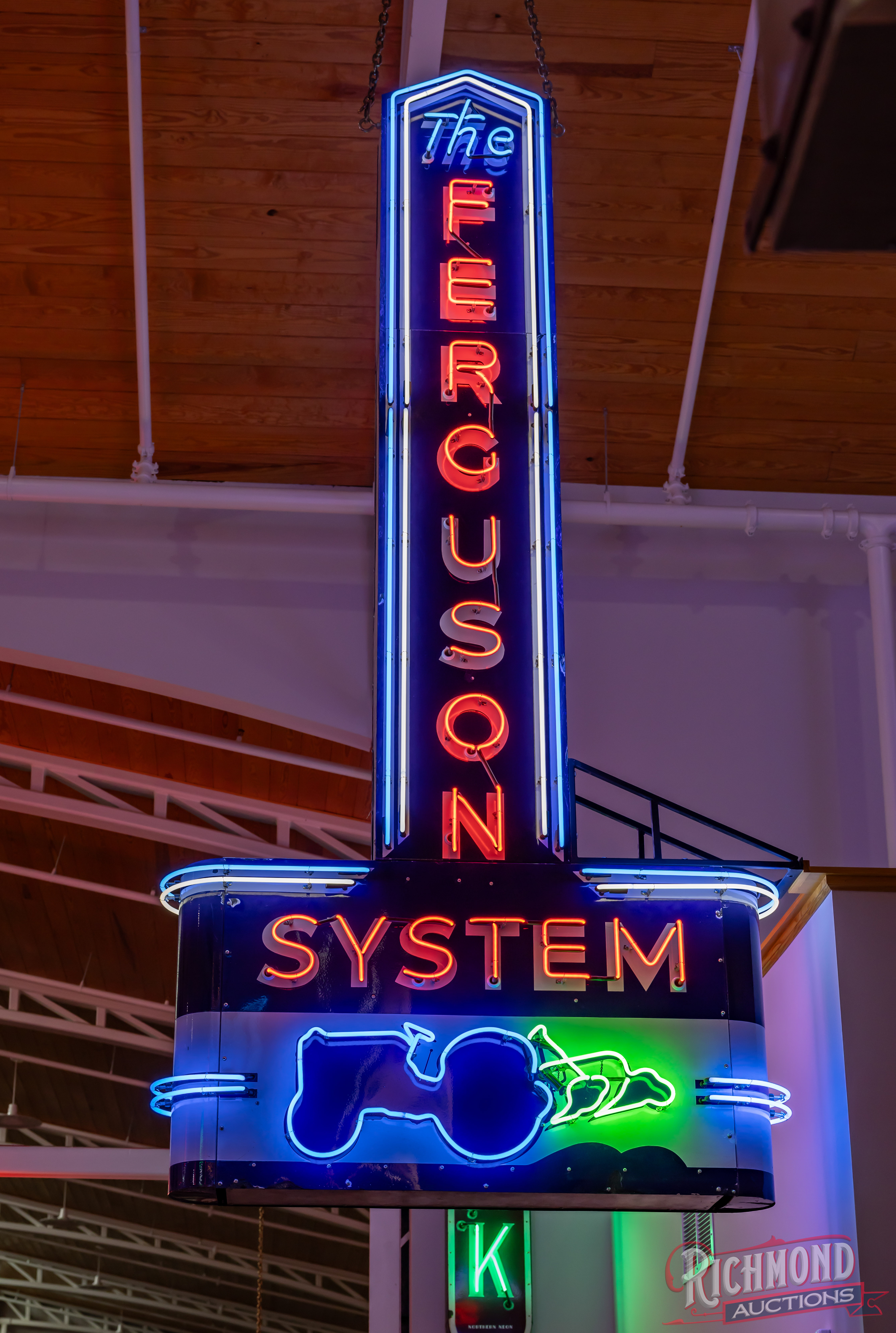 Impressive The Ferguson System Die Cut 12' Vertical Double Sided ...