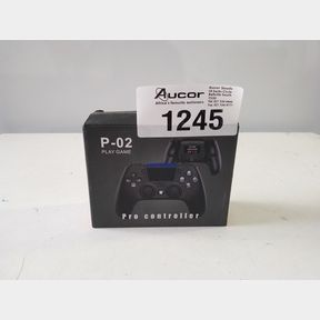 P- 02 WIRELESS BLUETOOTH 4.0 CONTROLLER FOR PS4/PC/ANDROID - BLACK