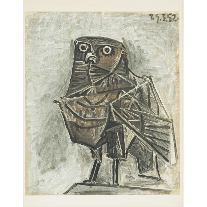 Pablo Picasso | Sowa śmierci