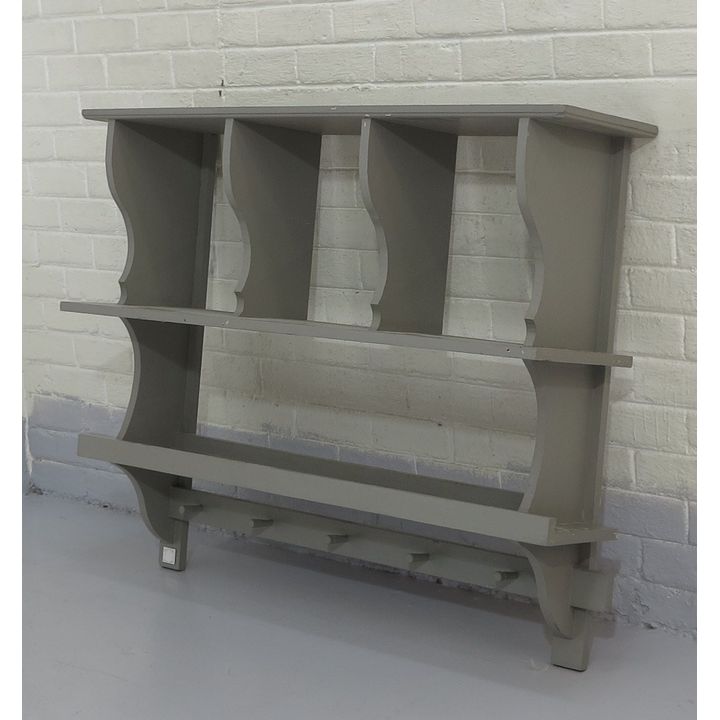 PAINTED WALL HANGING SHELF