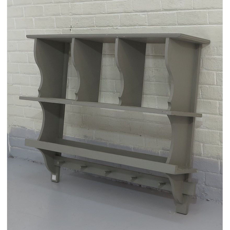 PAINTED WALL HANGING SHELF