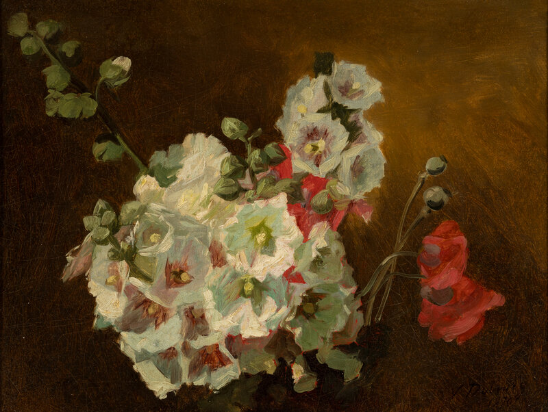 Victoria Dubourg Fantin-Latour
(French, 1840-1926)
Étude de fleurs, 1876