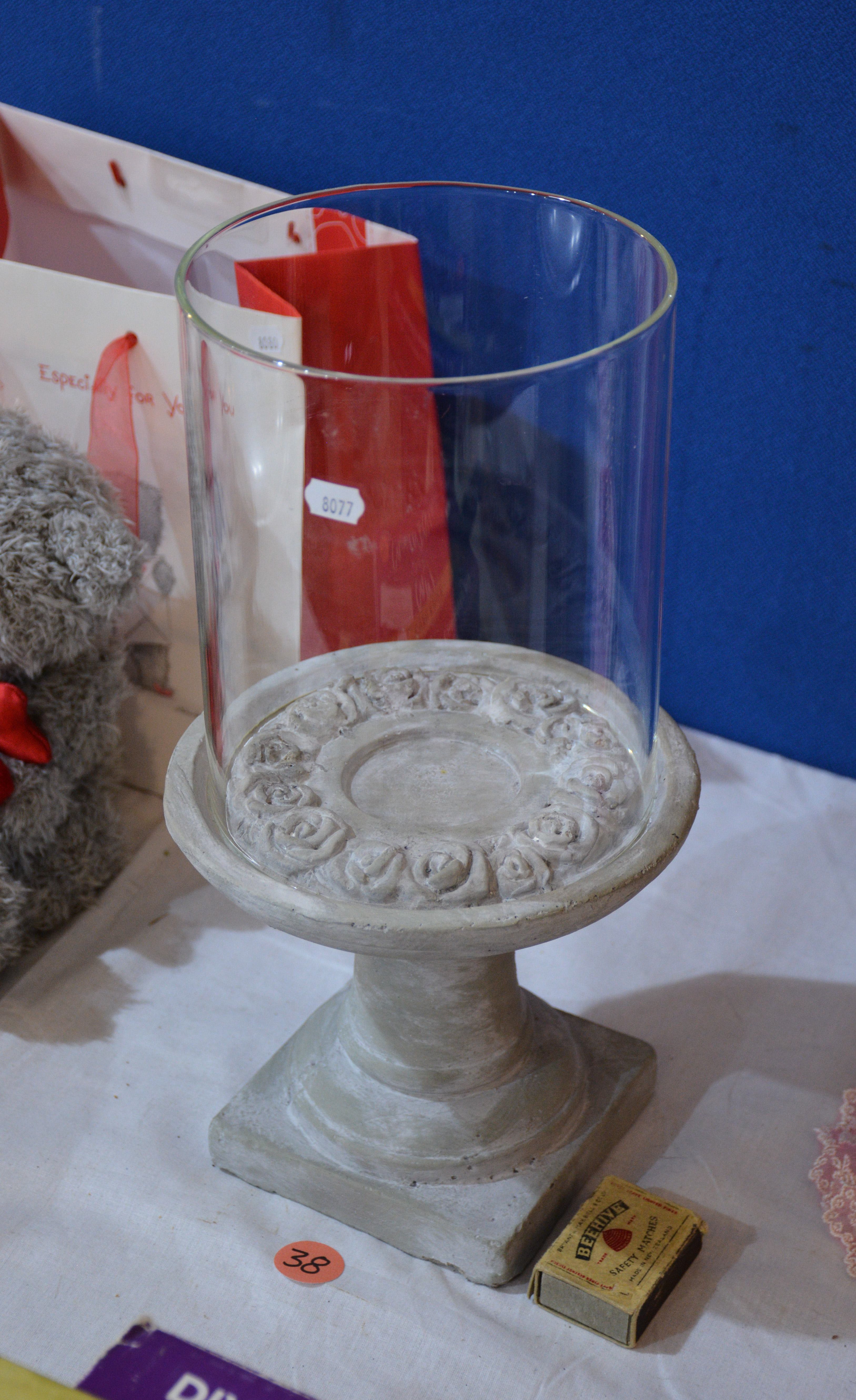 Concrete Base Candle Holder — NZ auction result