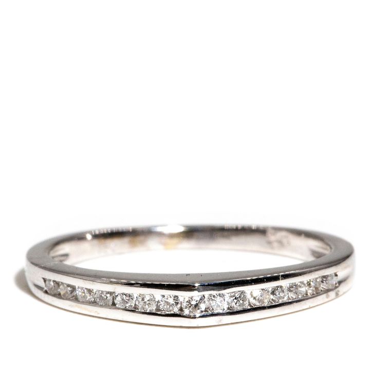 0.15 Carat 18ct White Gold Ring,