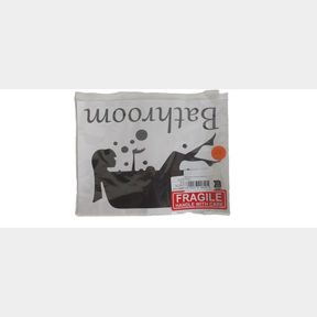 BATHROOM DECAL WALL ART STICKER BATHROOM SIGN