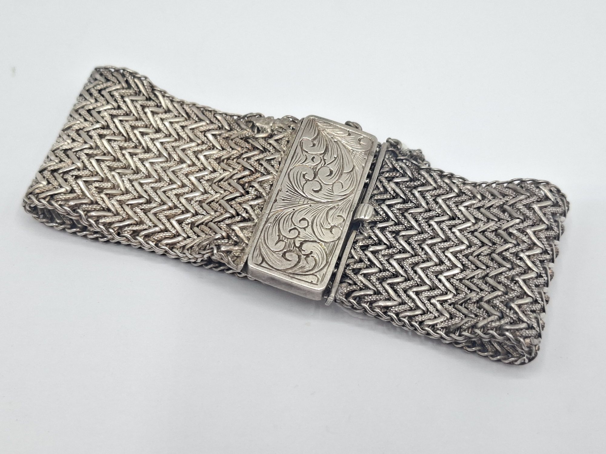 Sterling Silver Mesh Bracelet