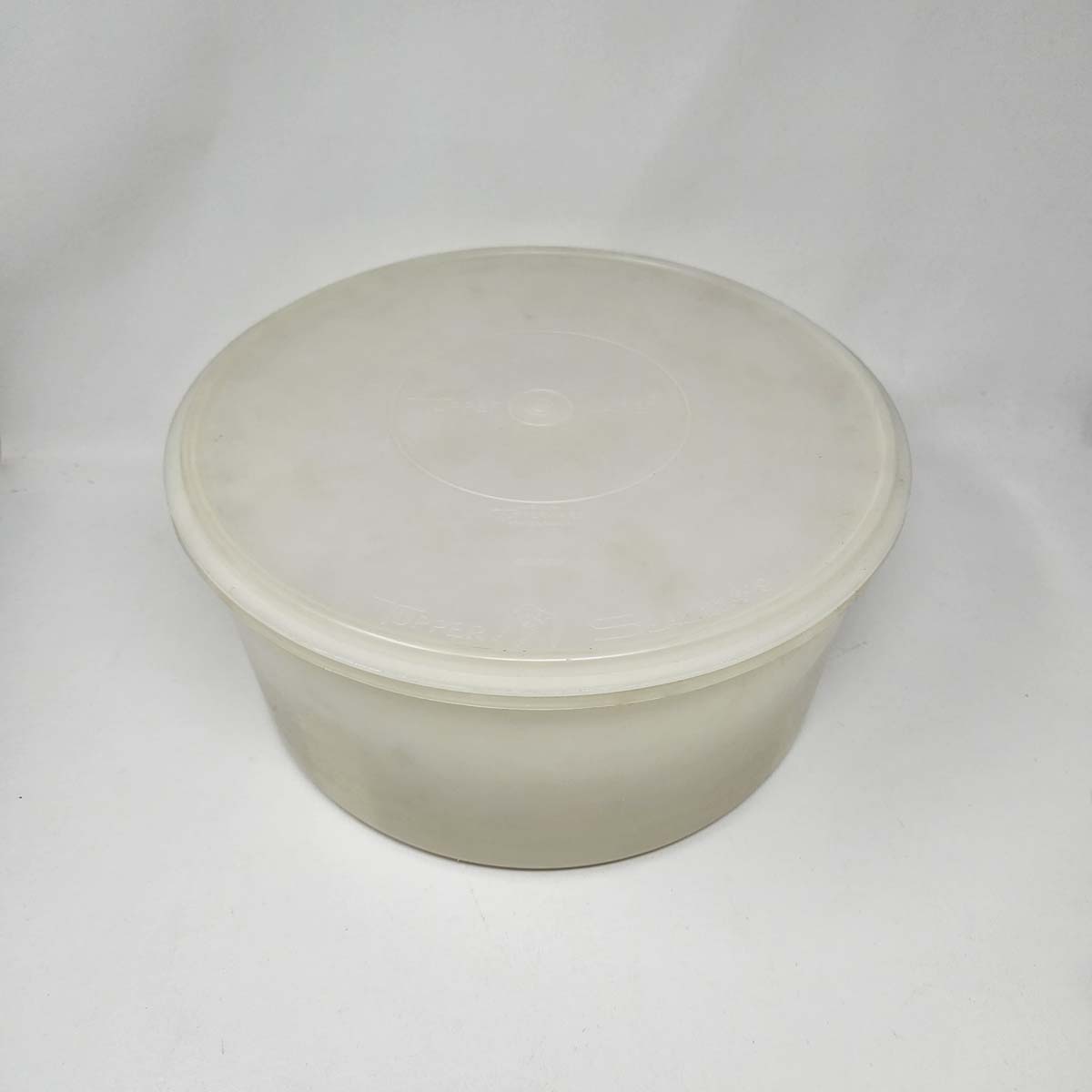 Vintage Tupperware Circle Cake Container w/Insert