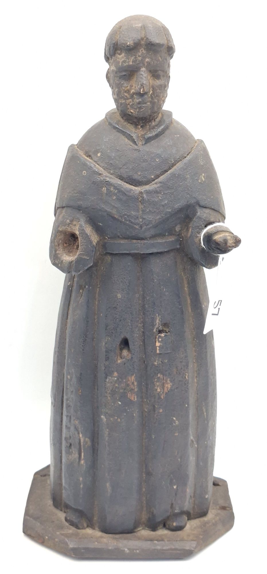 C18th St Christopher Wooden Statue