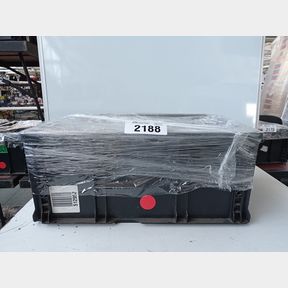 TOTE OF ASSORTED GOODS''THESE ITEMS MAY INCLUDE OPEN BOX- DEFECTIVE OR INCOMPLETE ITEMS'' BUYERS BEWARE!(PLASTIC CRATE NOT FOR SALE)