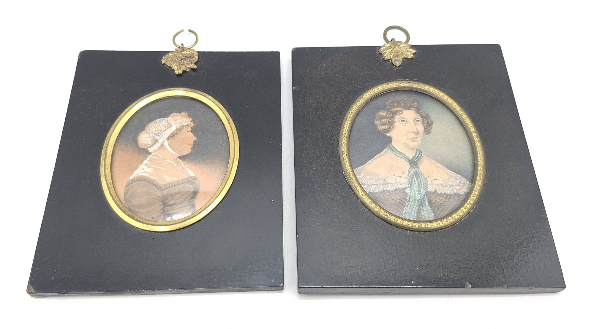 7 · TWO GEORGIAN PORTRAIT MINIATURES