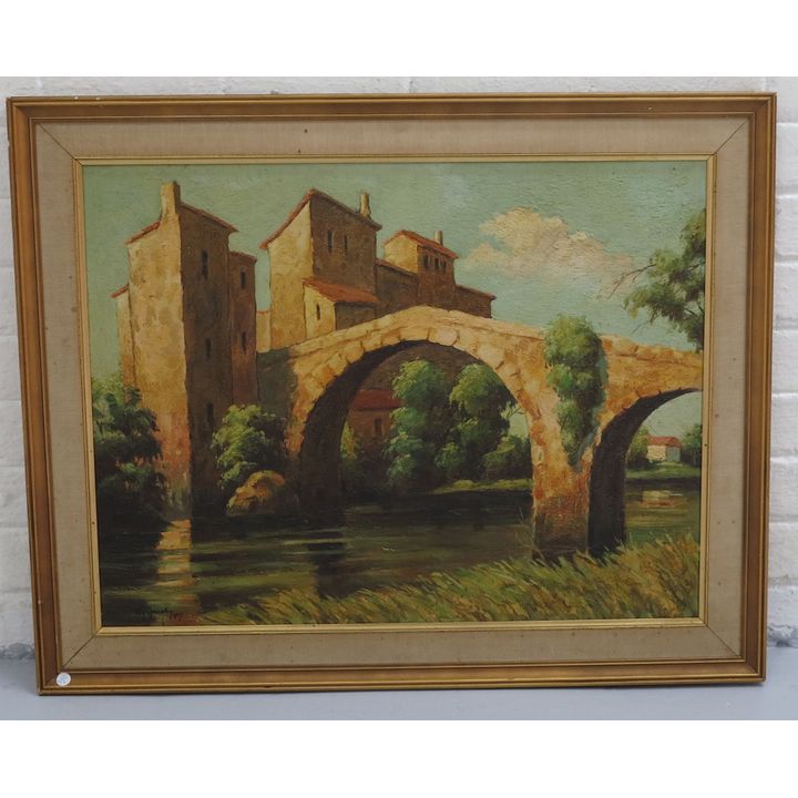 G. JACOBY - OIL ON BOARD