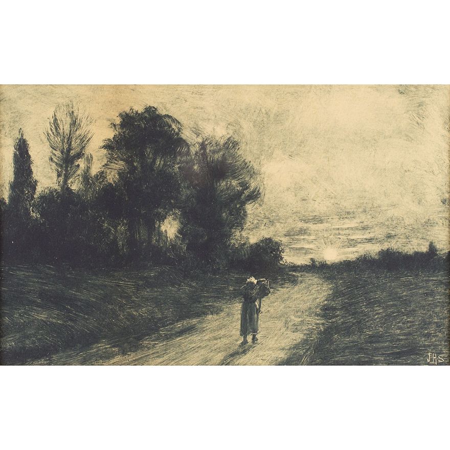 Joseph Henry Sharp (1859-1953), Water Carrier
