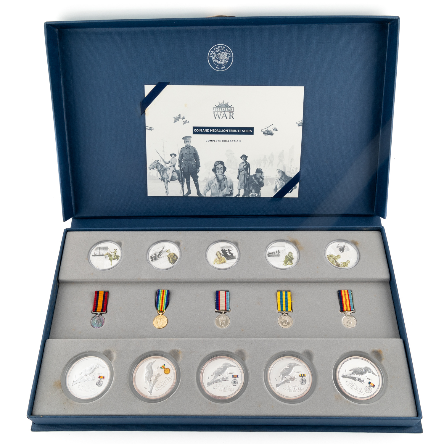 Elizabeth II, Perth Mint Australians at War, Two Dollars, 2003, FDC