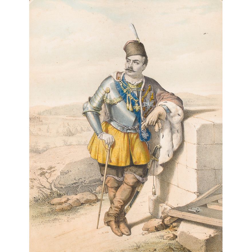 Król Jan III Sobieski, ok. 1851