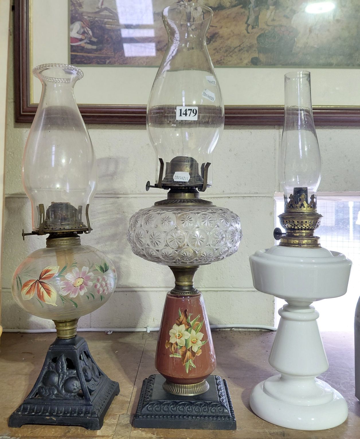 Antique Oil Lamp