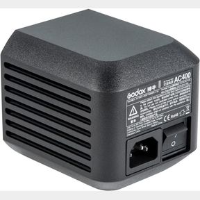 GODOX AC400 AC POWER UNIT, AC POWER UNIT SOURCE ADAPTER FOR GODOX AD400PRO ALL-IN-ONE OUTDOOR FLASH STROBE