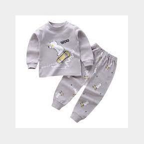Winter Toddler Pajama Set - Bear - Grey - 18-24 months --51464/5124-CE 4