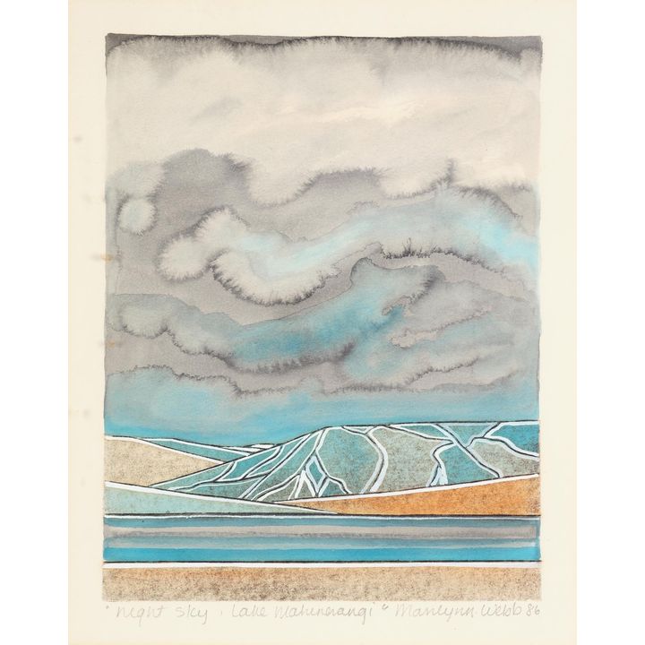 Marilyn Webb 'Lake Mahinerangi'