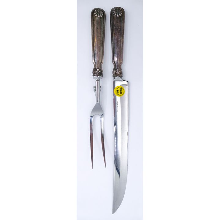 Tiffany & Co Sterling Handled Carving Set