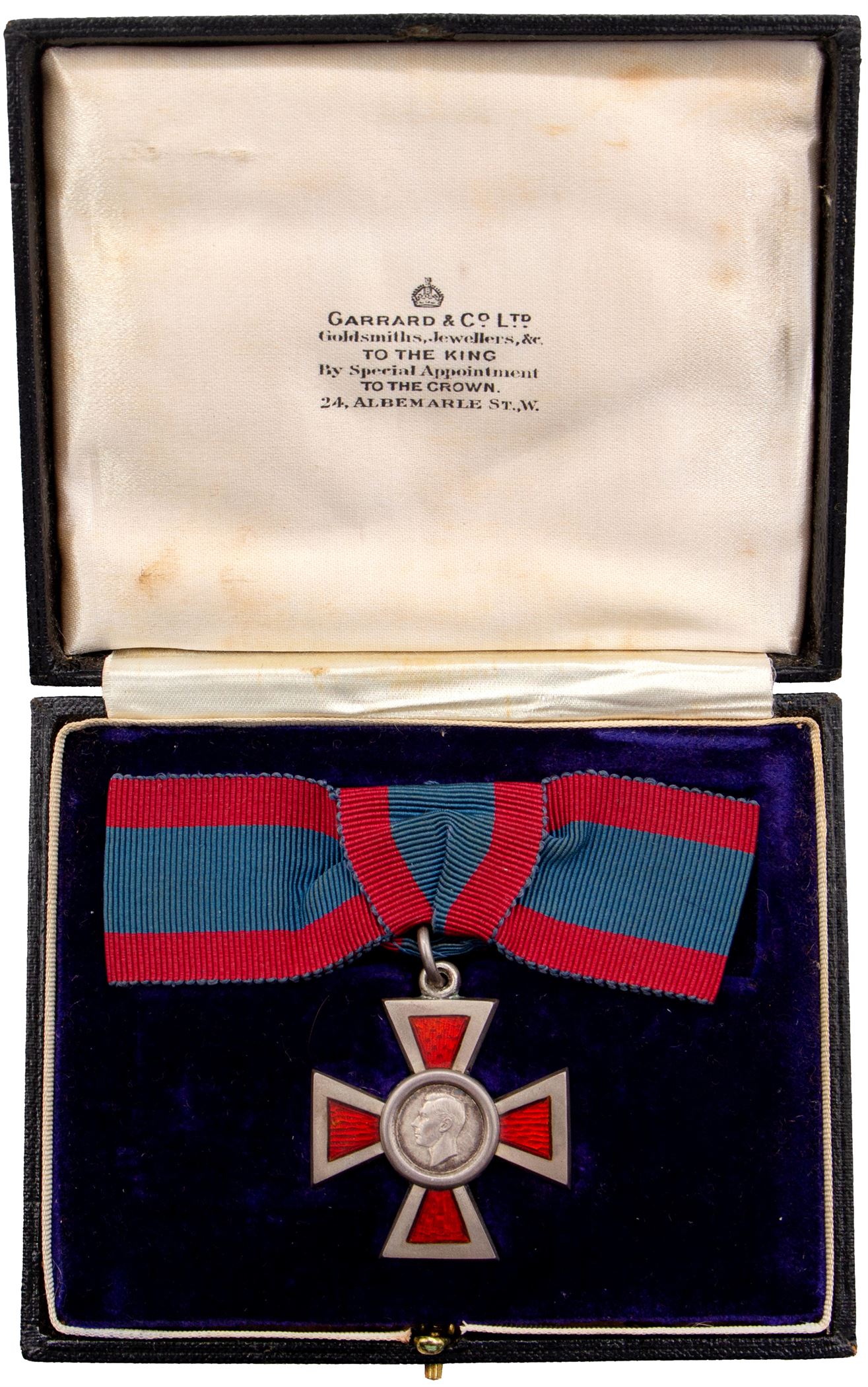 George VI, Red Cross Medal, 1946,