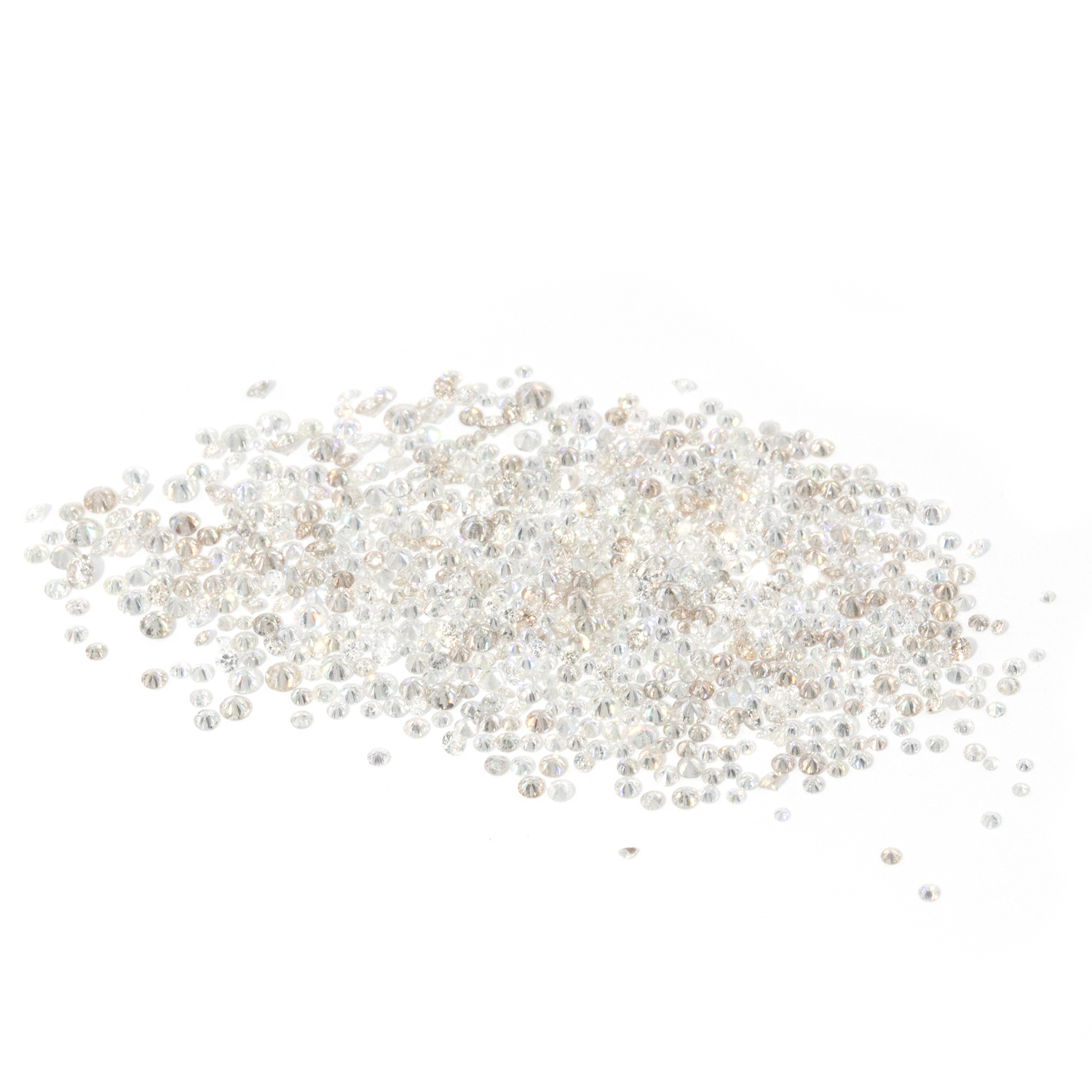 10.07 Carats Mixed Melee Diamond Parcel
